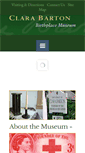 Mobile Screenshot of clarabartonbirthplace.org
